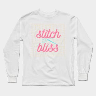 Quilt Wit - Stitch Bliss Long Sleeve T-Shirt